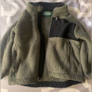 LL Bean toddler 2T fleece jacket